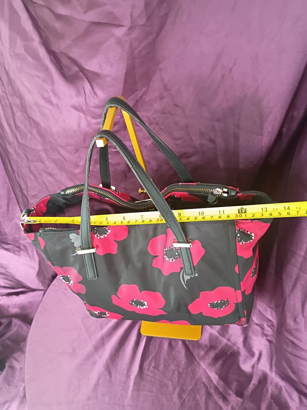 Kate Spade Wilson Road Poppy Bag🌸🖤🌸🖤🌸 - Picture 13 of 13